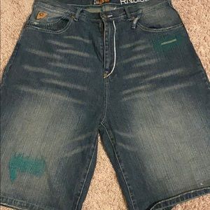 Akademiks Jean Shorts